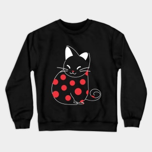 Dot Catnap Crewneck Sweatshirt